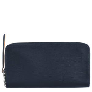 Carteras Longchamp Long Le Pliage City Lona Women Wallets Mujer Azules | UESLGC241
