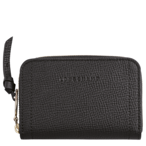 Monederos Longchamp Mailbox Cuero Women Coin Purses Mujer Negros | KALFPU867