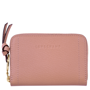 Monederos Longchamp Mailbox Cuero Women Coin Purses Mujer Rosas | MLBHDZ174